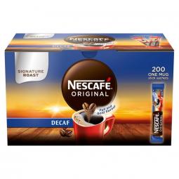 Nescafe Original Decaffeinated Coffee Stick Pack 200