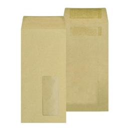 New Guardian 80gm Pocket Self Seal Window Manilla DL Pack of 1000