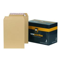 New Guardian Envelopes Heavyweight Pocket Peel & Seal Manilla C4 Pack of 250