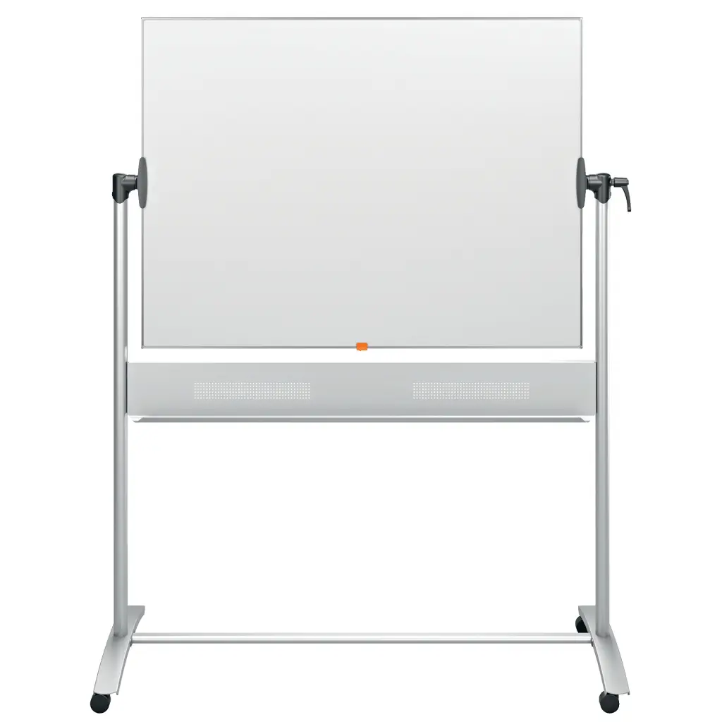 Nobo Mobile Magnetic Nano Clean Whiteboard Aluminium Frame 900x1200mm 1901029