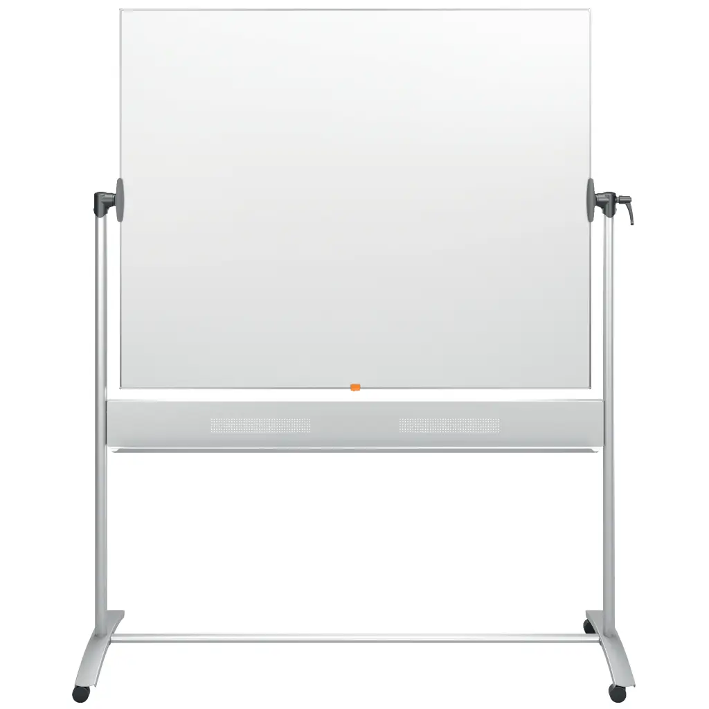 Nobo Classic Mobile Magnetic Steel Whiteboard Aluminium Frame 1500x1200mm 1901031