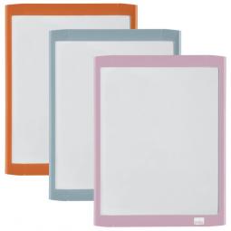 Nobo Mini Magnetic Whiteboard with Coloured Frame 216x280mm 1915625