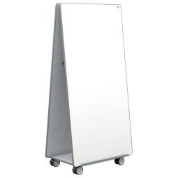 Nobo Mobile Whiteboard Collaboration System 1800 x 900mm Mobile Base 2 x Magnetic Steel Whiteboards and Accessories Move and Meet System 1915560