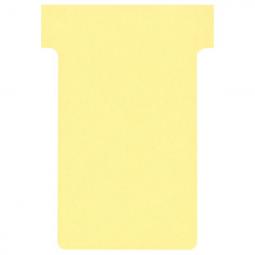 Nobo T-Cards A50 Size 2 Yellow 329 38904 Pack of 100