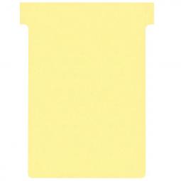 Nobo T-Cards A80 Size 3 Yellow 32938915 Pack of 100