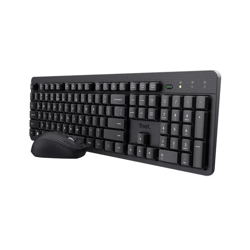 Trust Ody II RF Wireless QWERTY UK English Keyboard and 1600 DPI Mouse