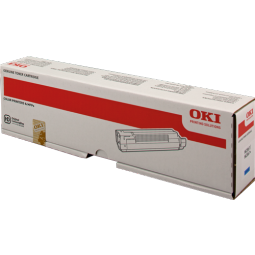 Oki Cyan Toner Cartridge (10,000 Page Capacity) 44059255