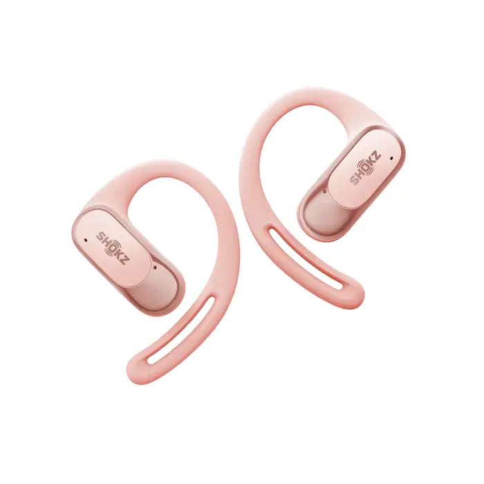 Shokz OpenFit Air Pink True Wireless Earbuds with Charging Case