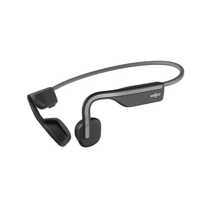 Shokz OpenMove Grey Bone Conduction Stereo Bluetooth Headset