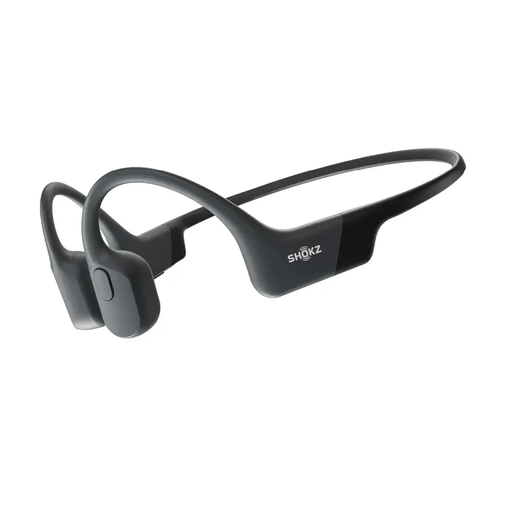 Shokz OpenRun Black Bone Conduction Bluetooth NeckBand Headset