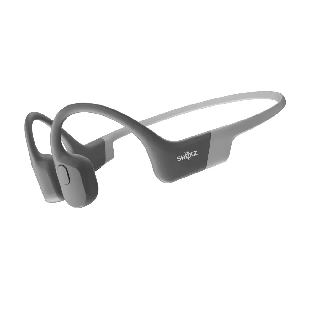 Shokz OpenRun Grey Bone Conduction Bluetooth NeckBand Headset