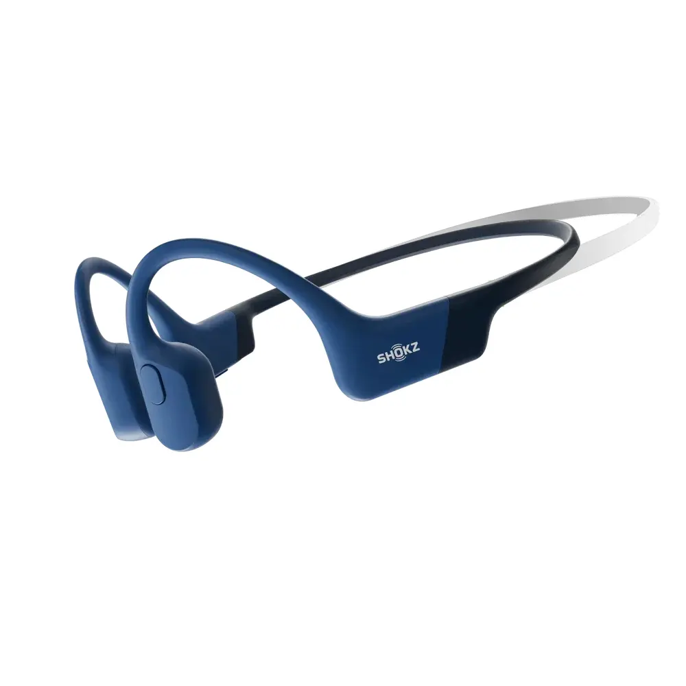 Shokz OpenRun Mini Blue Bone Conduction Stereo Bluetooth Headset