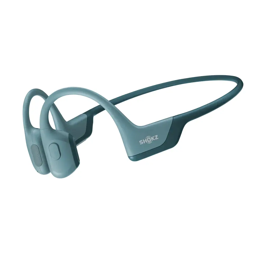 Shokz OpenRun Pro Blue Bone Conduction Bluetooth NeckBand Headset