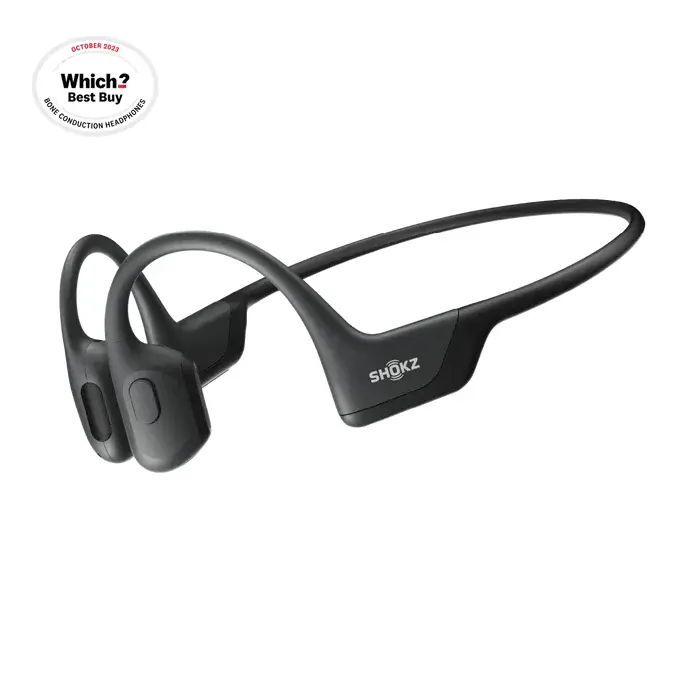 Shokz OpenRun Pro Black Bone Conduction Stereo Bluetooth Headset