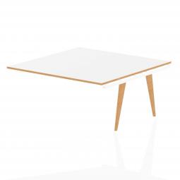 Oslo 1600mm Square Boardroom Table Ext Kit White Top OSL0125