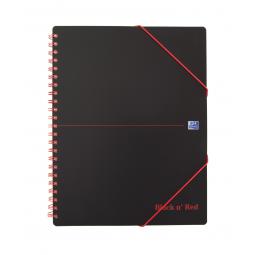 Oxford Black n' Red Meeting Book 5 Pack  Wirebound A4+ Ruled Margin
