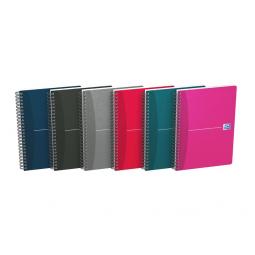 Oxford Essentials Notebook A5 Pack 5 Soft Card Wirebound 100103741