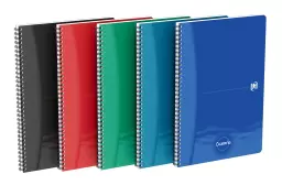 Oceanis A4 Twin Wire Notebook Ruled Assorted PK5 - 400178653
