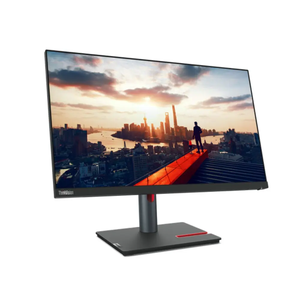 Lenovo ThinkVision P24h-30 23.8 Inch 2560 x 1440 Pixels Quad HD IPS Panel 4ms Response Time HDMI DisplayPort UBS Hub Monitor