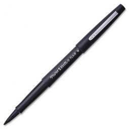 Paper Mate Flair Original Felt Tip Pen Medium Black Pack of 12