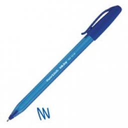 Paper Mate InkJoy 100 Capped Ball Pen Medium Tip Blue Pack of 50