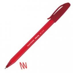 Paper Mate InkJoy 100 Capped Ball Pen Medium Tip Red Pack of 50