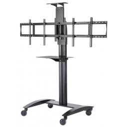 Peerless Flat Panel Cart for 2x 40in to 55in TVs