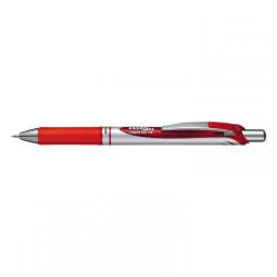 Pentel Energel XM Retractable Needlepoint 0.7mm Red Pack of 12