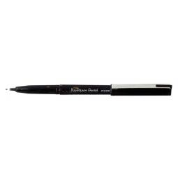Pentel Fountain Pen Disposable adjustable Nib Black Pack of 12
