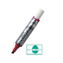Pentel Maxiflo Whiteboard Marker Chisel Tip Red Pack of 12