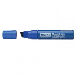 Pentel N50XL-C Jumbo Chisel Tip Marker Blue Pack of 6