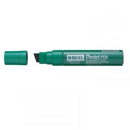Pentel N50XL-D Jumbo Chisel Tip Marker Green Pack of 6