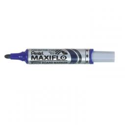 Pentel Whiteboard Marker Bullet Tip Blue Pack of 12