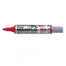 Pentel Whiteboard Marker Bullet Tip Red Pack of 12