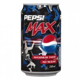 Pepsi Max 330ml Cans Pack 24