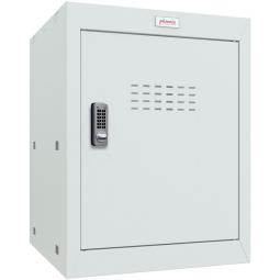 Phoenix CL Series Size 2 Cube Locker in Light Grey with Electronic Lock CL0544GGE