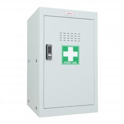 Phoenix MC Series Size 3 Cube Locker in Light Grey with Electronic Lock MC0644GGE