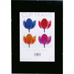 Photo Album Company A3 Poster Display Frameless Clip Frame