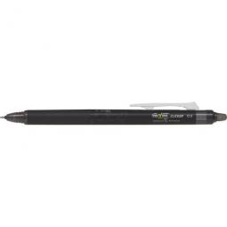 Pilot FriXion Synergy Point Clicker Erasable Retractable Gel Rollerball Pen 0.5mm Tip 0.25mm Line Black (Pack 12)