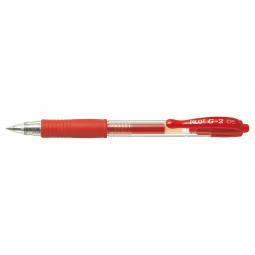 Pilot G205 Gel Retractable 0.5mm Red Pack of 12