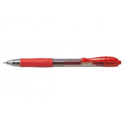 Pilot G207 Gel Retractable 0.7mm Red Pack of 12