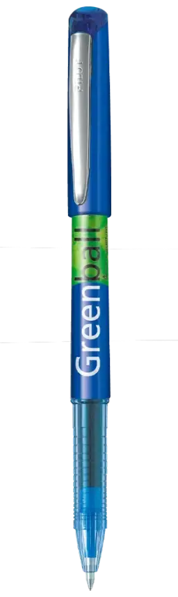 Pilot Begreen Greenball Liquid Ink Rollerball Pen Recycled 0.7mm Tip 0.35mm Line Black Greenpack (10 + 10 Refills) - WLT424741