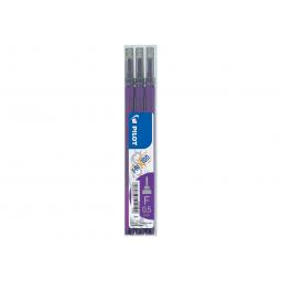 Pilot Refill for Frixion Point 0.5mm Violet Pack of 3