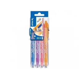 Pilot Set2Go Frixion Ball 0.7mm Fashion Assorted Pack of 4