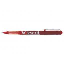 Pilot VBall Liquid Ink Rollerball 0.5mm Red Pack of 12