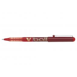 Pilot VBall Liquid Ink Rollerball 0.7mm Red Pack of 12