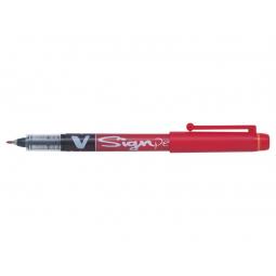 Pilot V Sign Liquid Ink Pen Red Pack of 12