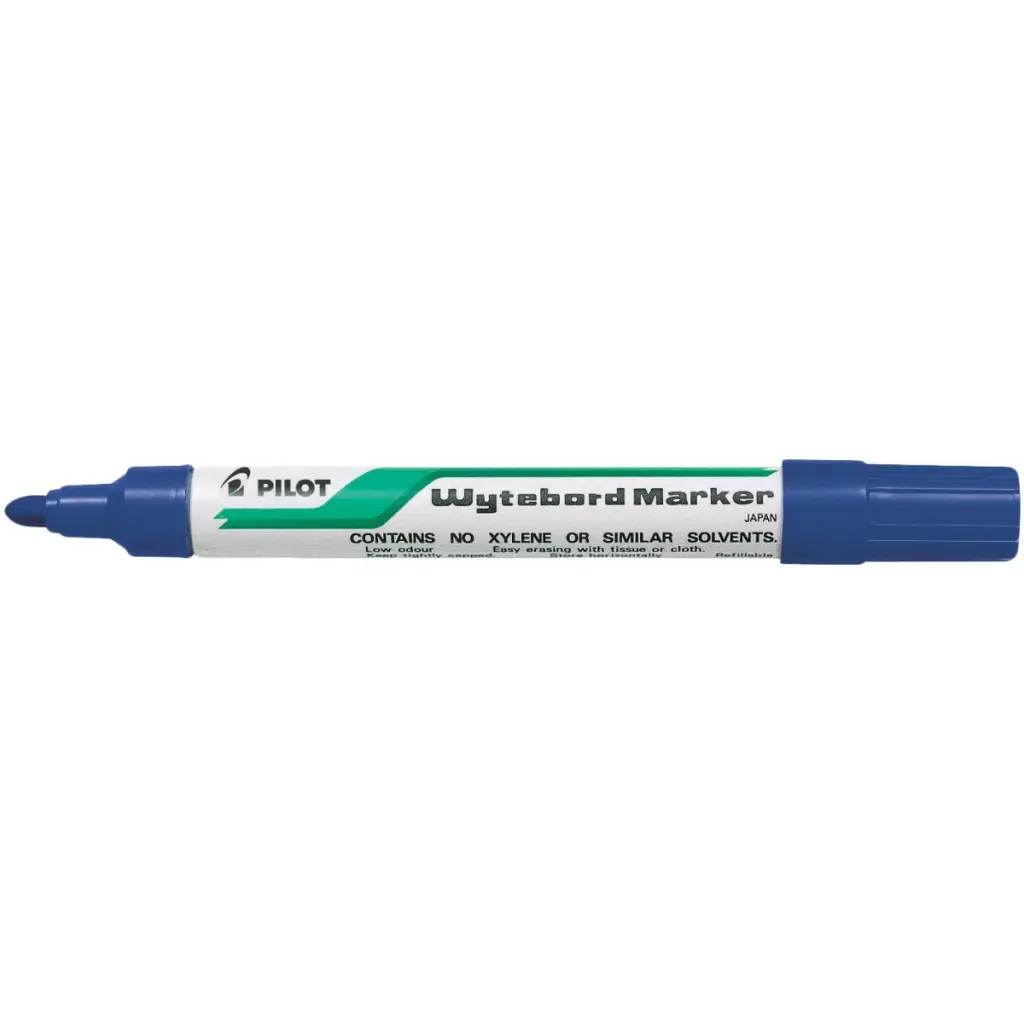 Pilot Whiteboard Medium Tip Drywipe Marker Blue (Pack 12) - 4902505088667