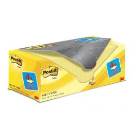Post-It Canary Yellow 76x76mm Value Pack 654CY-VP20 Pack of 20