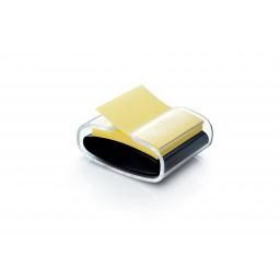 Post-it Z-Notes PRO Dispenser Black Plus 1 Pad Super Sticky Z-Notes 76 mm x 76 mm Canary Yellow 7100039516